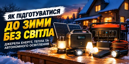 Як підготуватися до зими без світла: джерела енергії, тепла та автономного освітлення